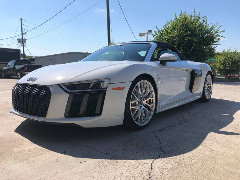 Ceramic coated Audi R8